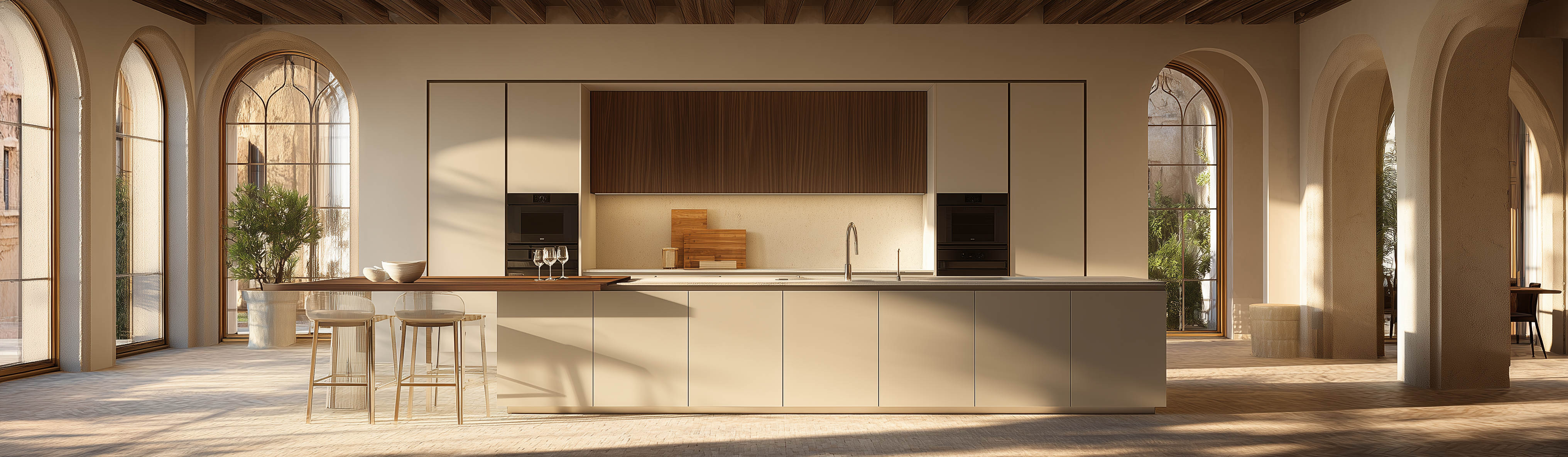 Zovia custom stainless steel kitchen