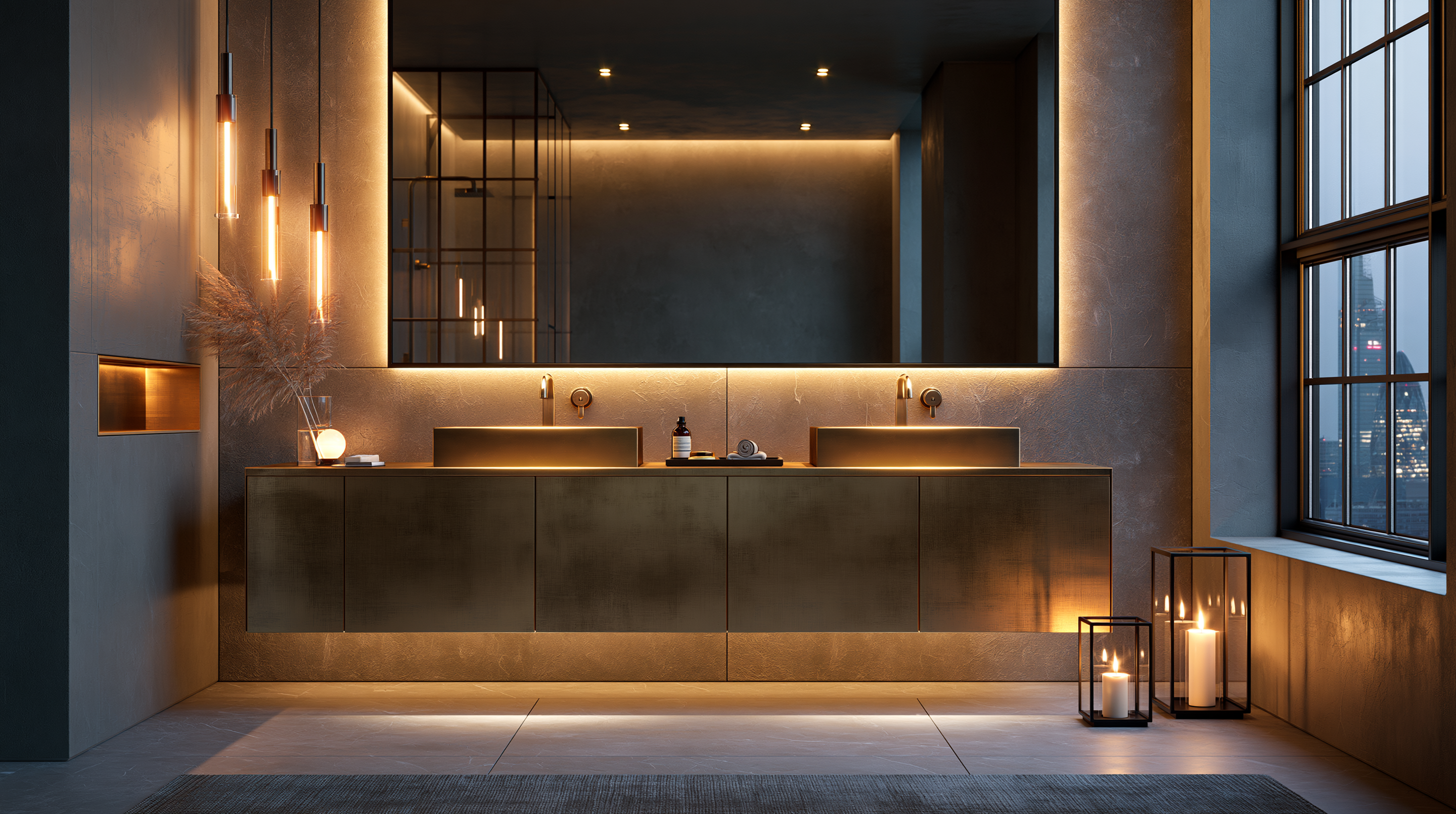 Zovia stainless steel kitchen — whole-house cabinets