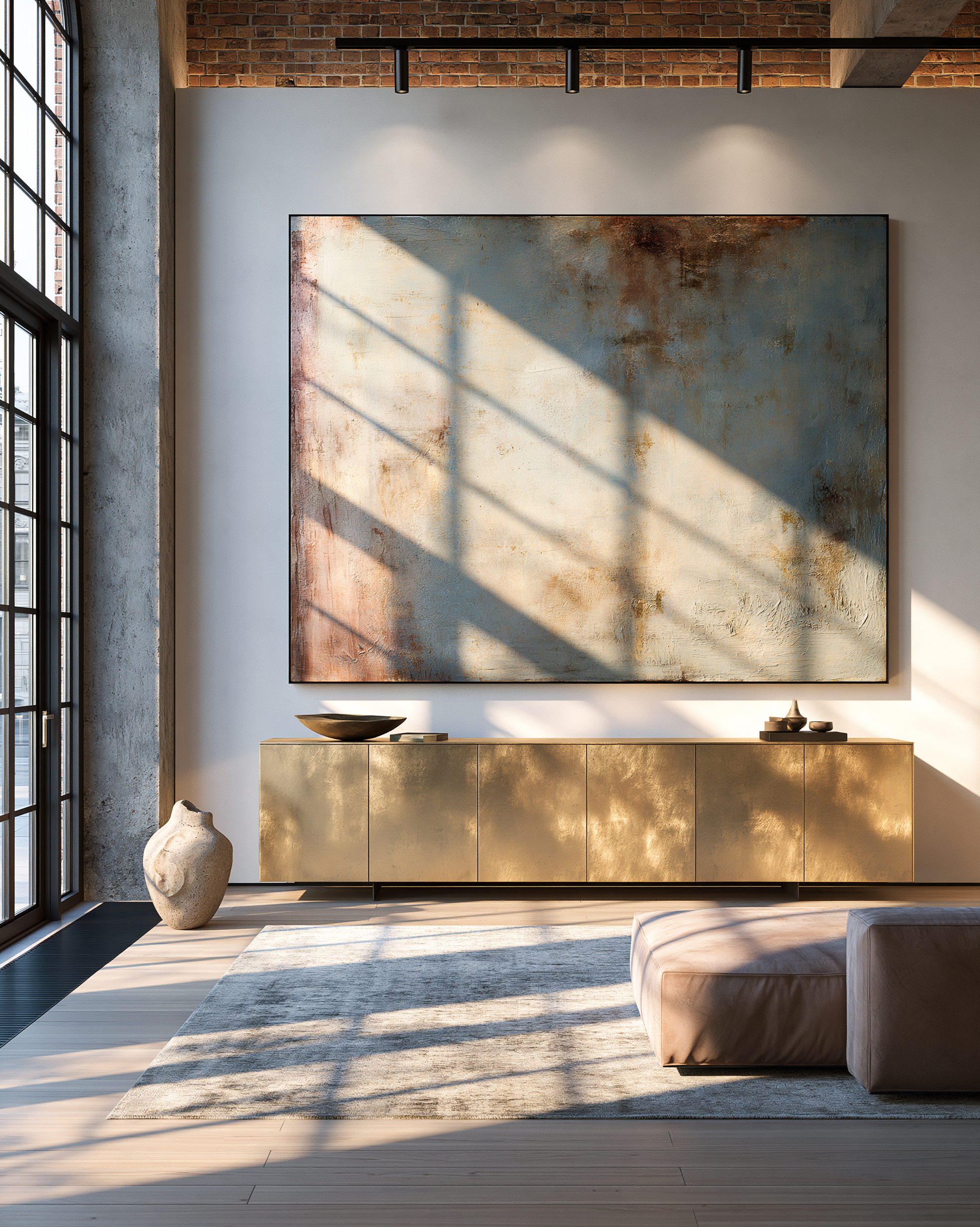 Whole-house stainless steel cabinets