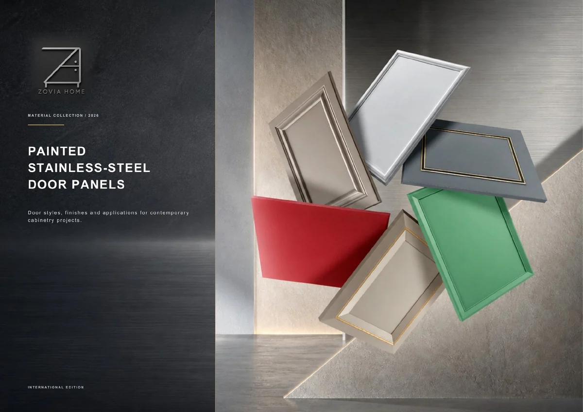 Painted Stainless Steel Door Panels catalogue cover