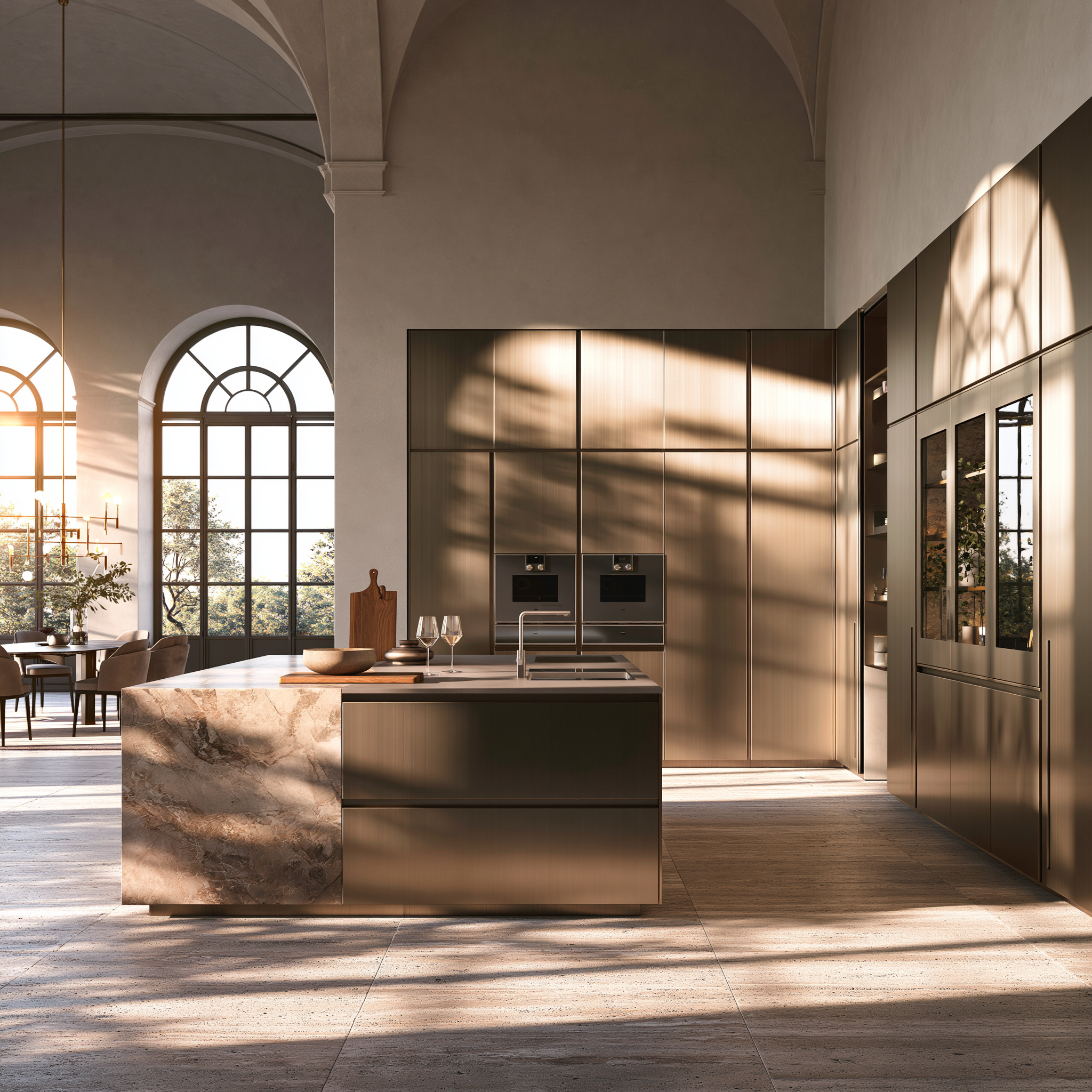Outdoor kitchen systems