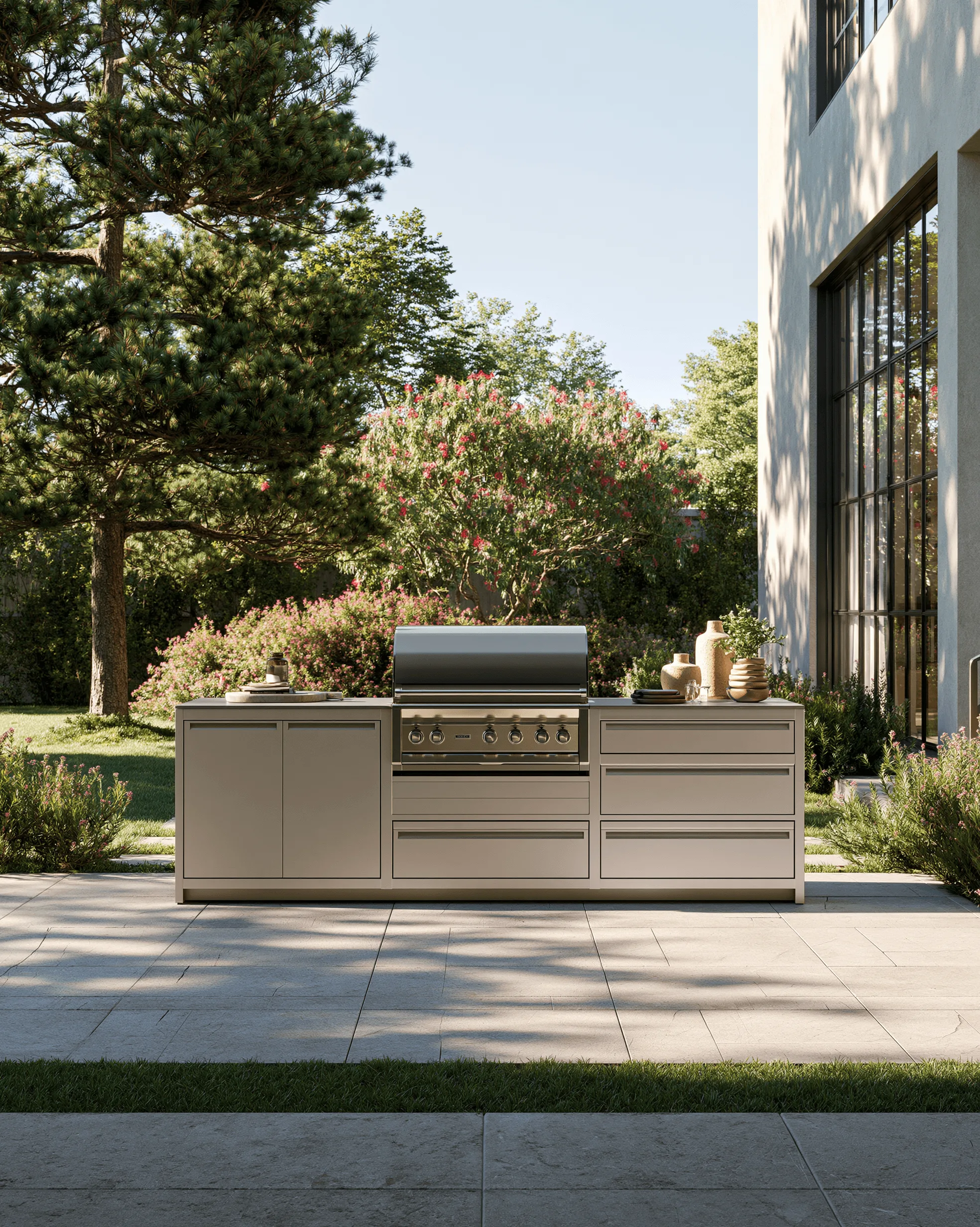 Zovia Classic Estate & Garden stainless steel outdoor kitchen