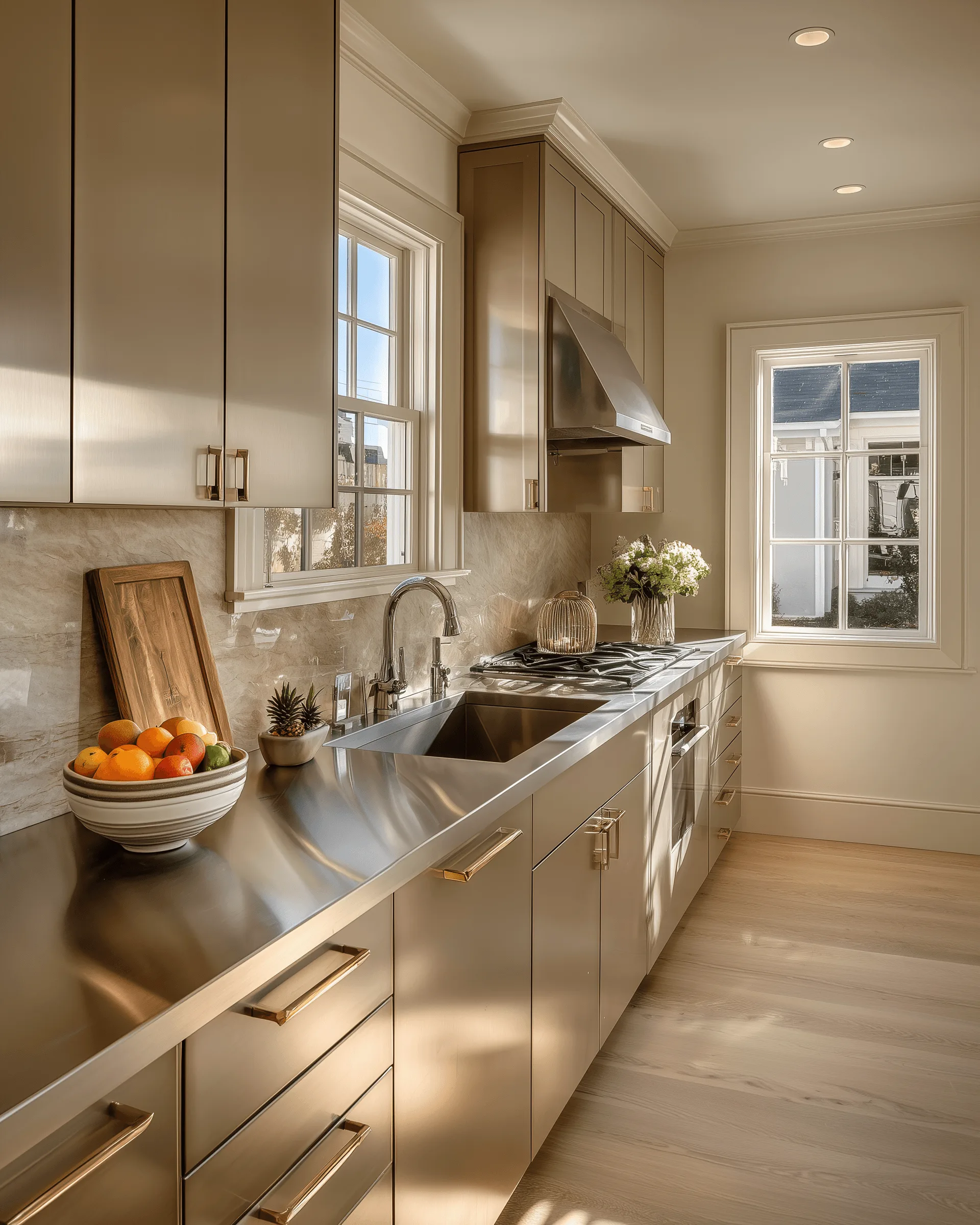 Indoor cabinetry application detail — Whole-Home Fit-Out
