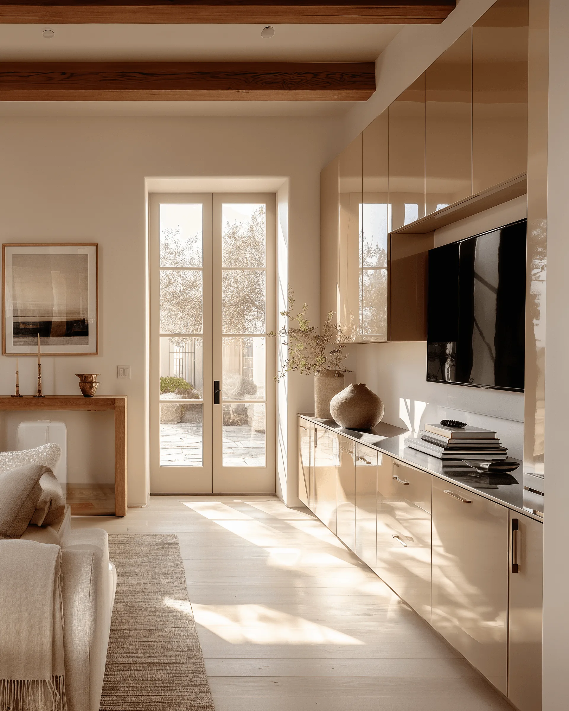 Indoor cabinetry application detail — Whole-Home Fit-Out