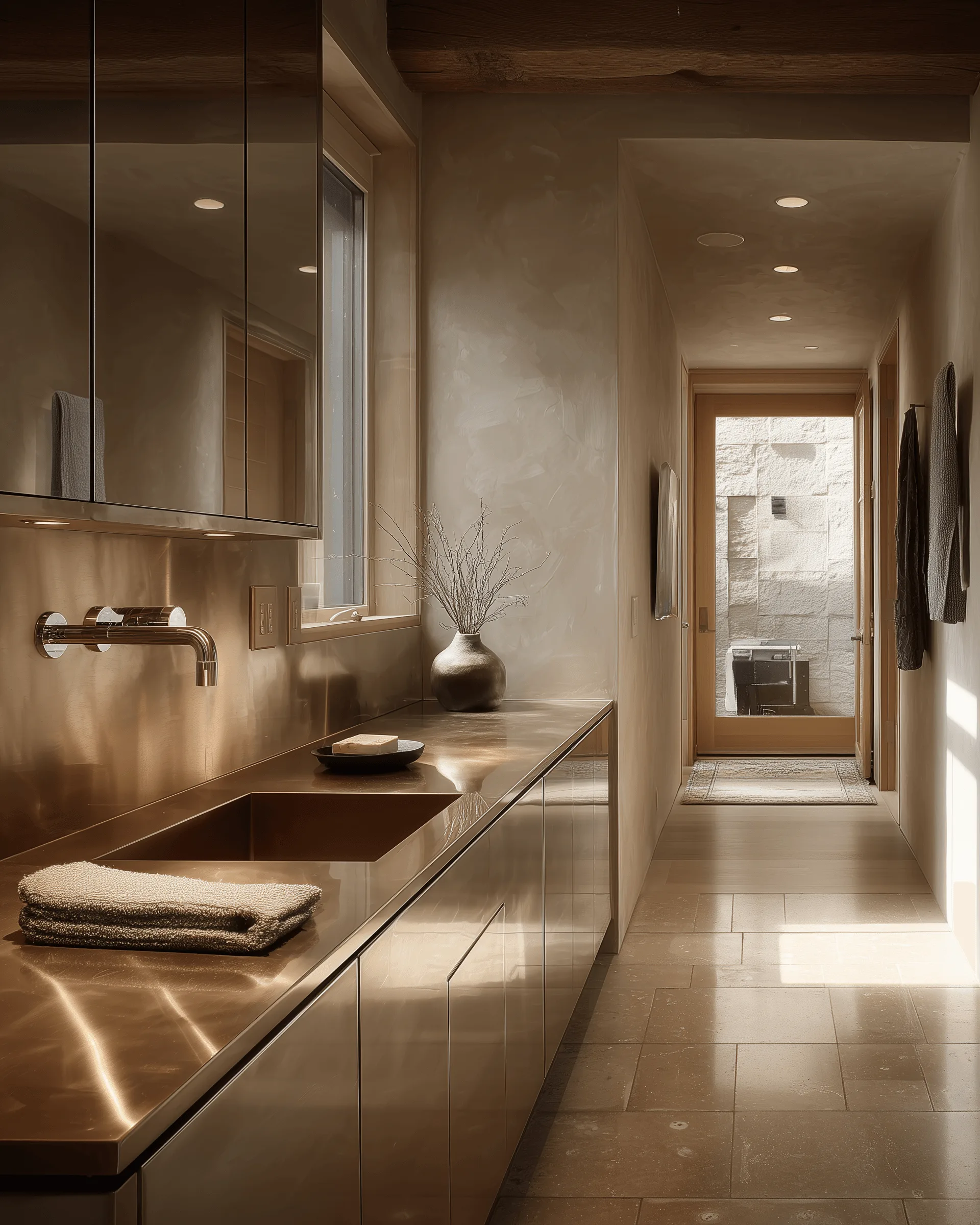 Indoor cabinetry application detail — Whole-Home Fit-Out
